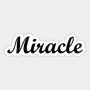 Miracle Sticker